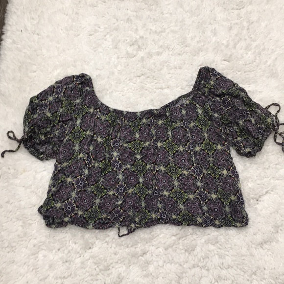 Free People Tops - Free People Cropped Blouse